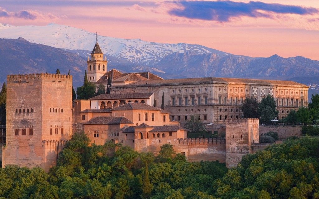 The Alhambra, Granada and Sierra Nevada