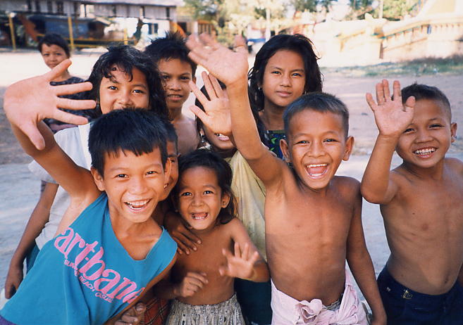 cambodian people, kids