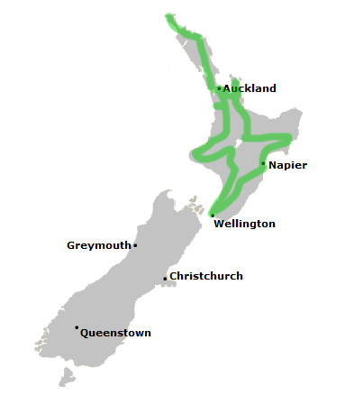 New Zealand Popular Itinerary Route