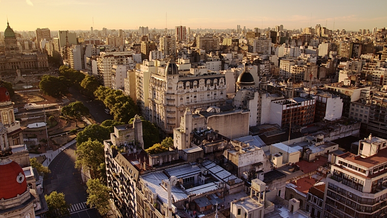 Buenos Aires from above