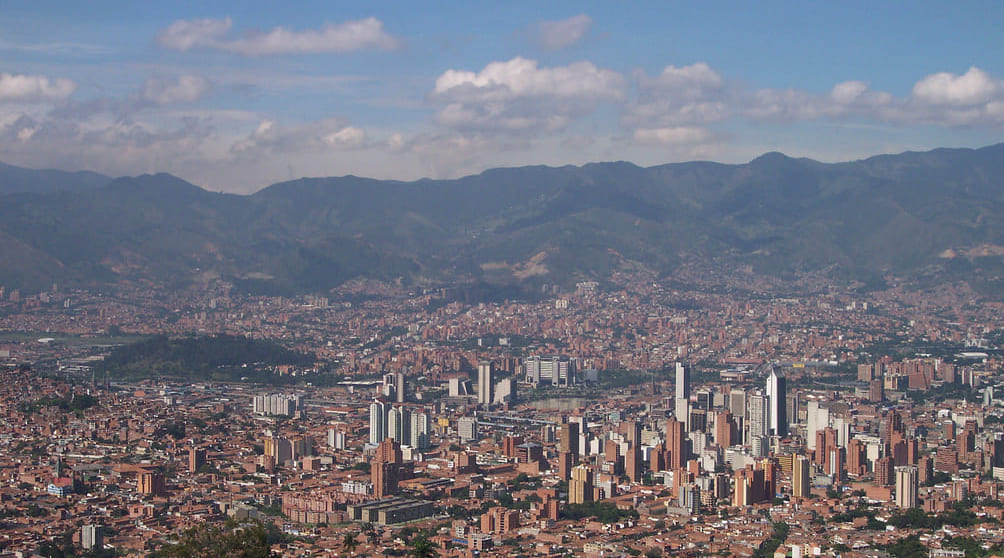Medellin-Colombia skyline