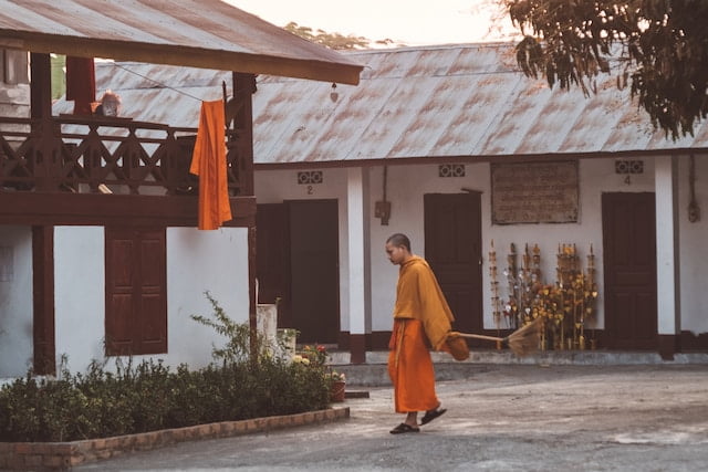 Monk, Luang Prabang, Laos