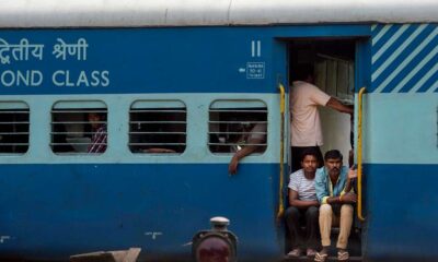 india second class train carriage