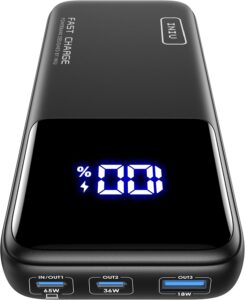 Portable Power Bank with Fast Charging