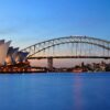 Sydney at dusk