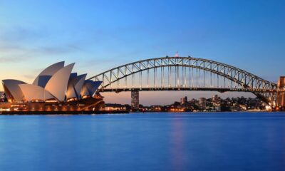 Sydney at dusk
