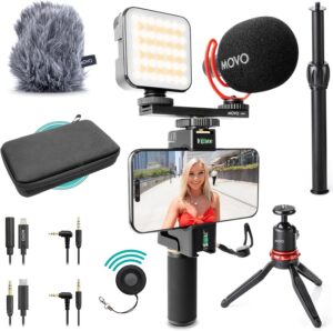 Travel Vlogging Kit with Microphone