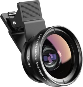 Clip-On Wide Angle and Macro Lens Set